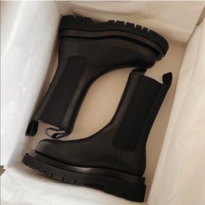 Chunky Chelsea Ankle Calf Boot